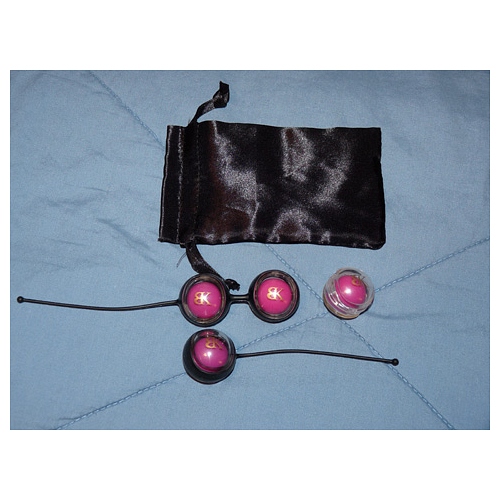 Holders, balls, pouch