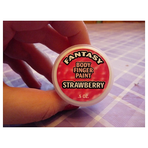 Body Finger Paint - Strawberry
