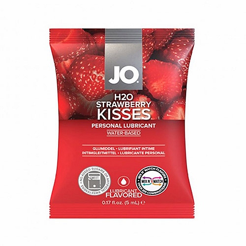 JO H2O flavored lubricant sample