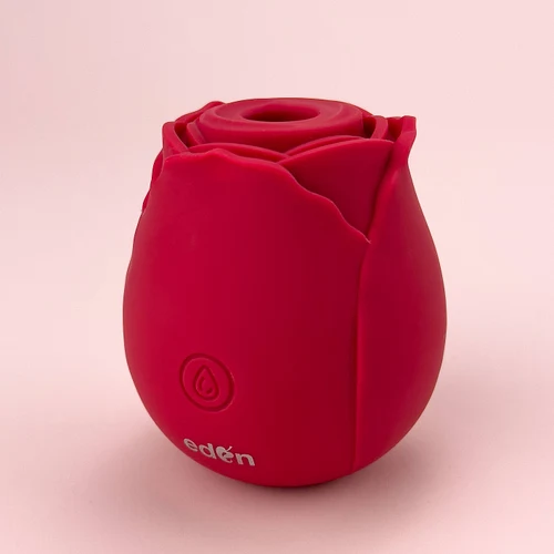 Give your flower a fabulous treatment with the legendary rose vibrator - a clit sucking vibrator that boasts the air waves technology in 10 extra seductive modes, ready to caress and make you moan.