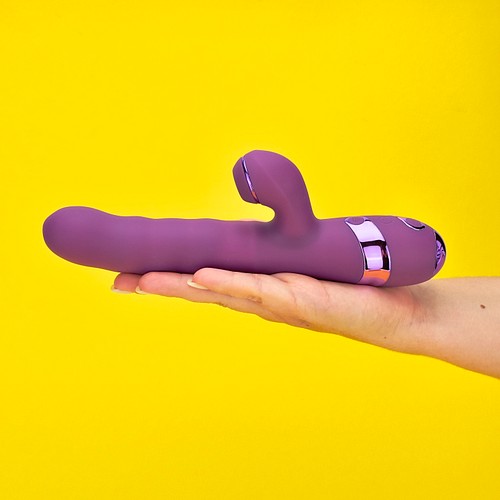 desire luxury rechargeable rabbit vibrator Rabbit Vibrator Best Sex Toy for Women Dildo G-Spot Massager Rechargeable main image 0