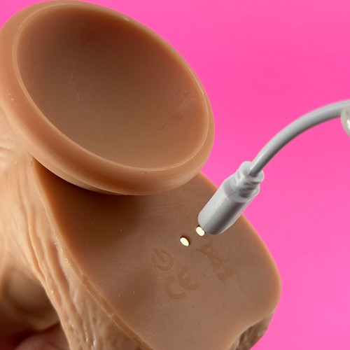 happy rabbit thrusting realistic rechargeable rabbit vibrator 59.99 Happy Rabbit Realistic G-Spot Stroker Thrusting Triple Curve Rabbit  Vibrator
