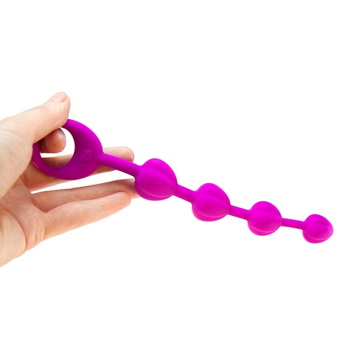 Product: Sensuous silicone anal beads