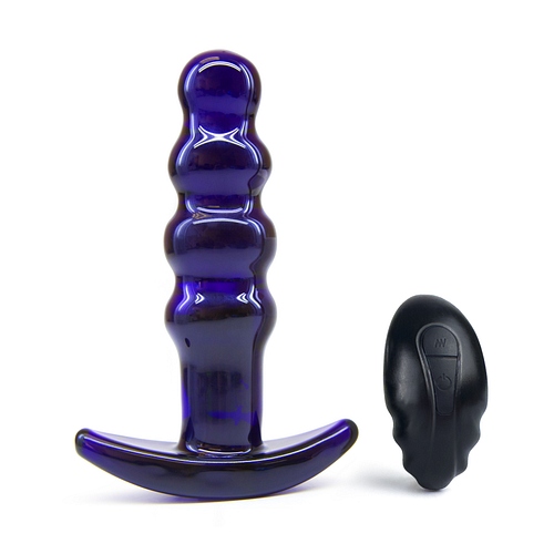 Product: Vibro glass plug