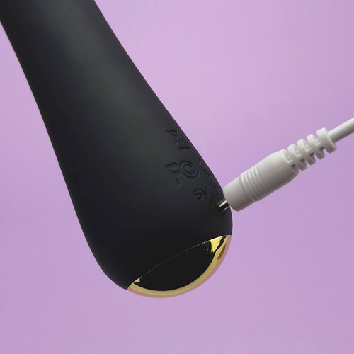 Vibromasseur Wand Puissant USB - LOVE AND VIBES - Texture Rubber Touch - Neuf