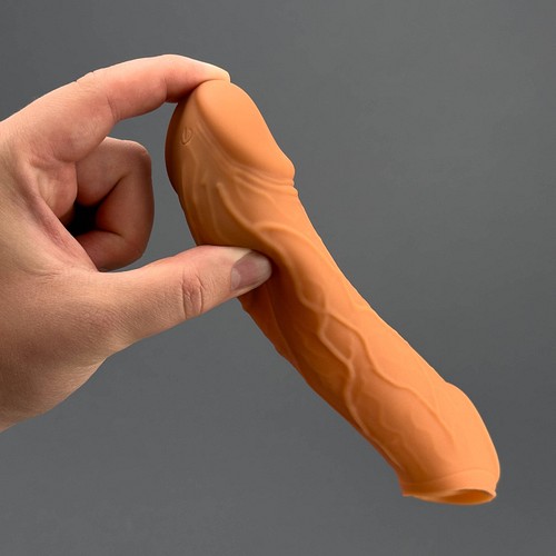 penis extension with vibrator Vibrating Penis Sleeve main image 1