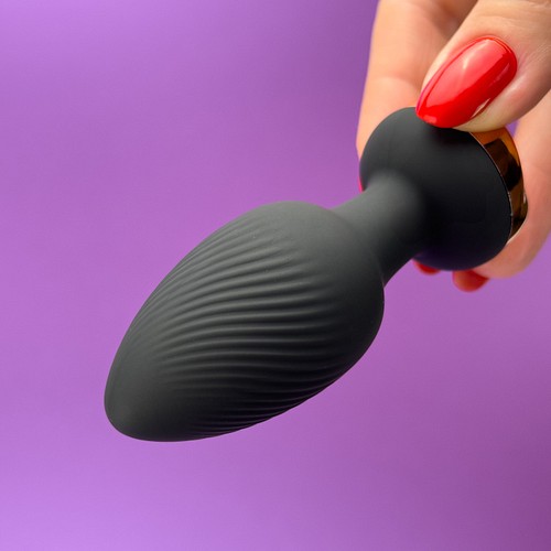 Golden rose exciter - Rose anal vibrator