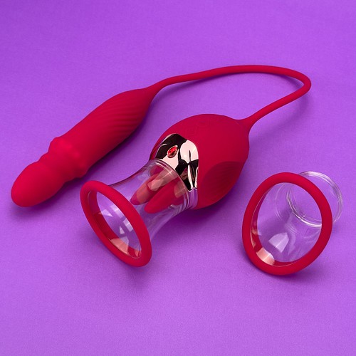 the orifice sex toy Mystery Lady Realistic Dual-orifice Sex Toy Male Masturbator main image 1