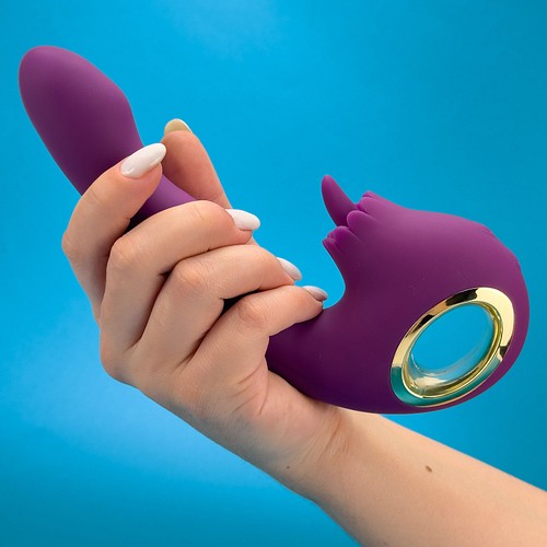 dual stimulation sex toy 1-Year Quality Guarantee!】SVAKOM 4 IN 1 APP G-Spot Vibrator Dual Stimulation  for Ultimate Pleasure