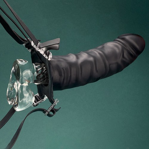 Vibrating hollow strap-on - Hollow strap on - EdenFantasys Vibrating hollow strap-on - Hollow strap on - EdenFantasys