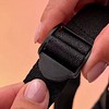 Soft touch harness and 7" silicone dildo set View #2