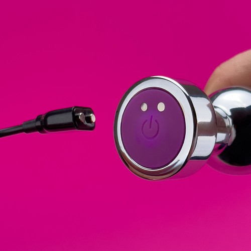 tinglers vibrating butt plug Metal Butt Plug