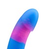 Soft touch harness and 6 3/4" silicone dildo set View #7
