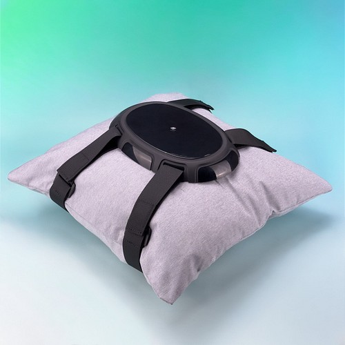 Riding base with straps