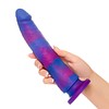 Wide back vegan harness and 8" silicone dildo set View #4