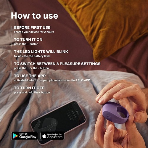 lelo vibrating cock ring Sex Toys & Wellness main image 1