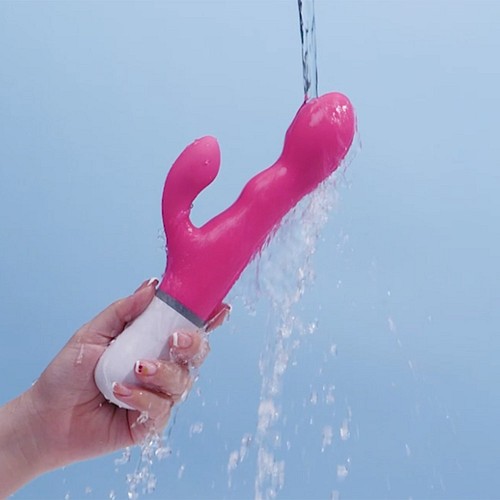 Lovense Nora - Come-hither rabbit vibrator - EdenFantasys