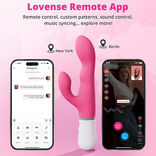 Lovense Nora - Come-hither rabbit vibrator