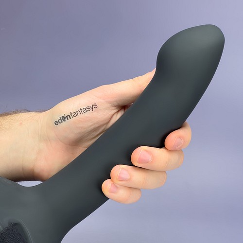 finger extender sex toy Intimate Play Silicone Slip On Finger Extenders with Nubs and Swirls f main image 0
