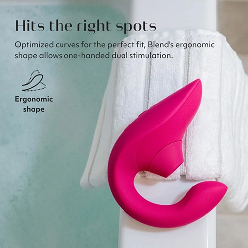 Womanizer Blend - Dual vibrator - EdenFantasys
