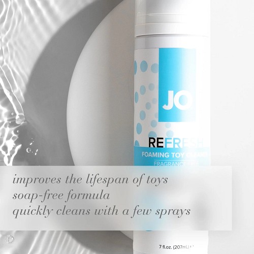 JO refresh foaming toy cleaner by System JO - Buy a Sex toy cleaner at  EdenFantasys