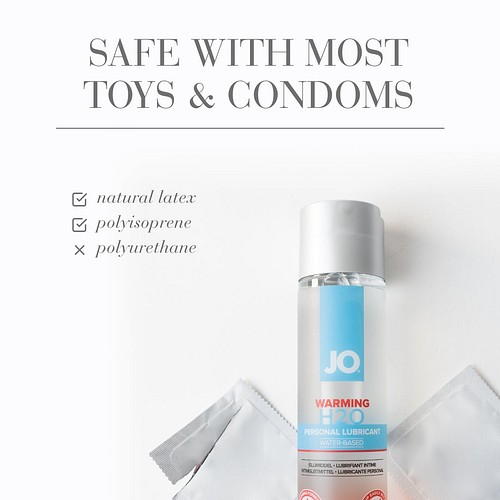 vibrating animal massager JO H2O warming lubricant by System JO