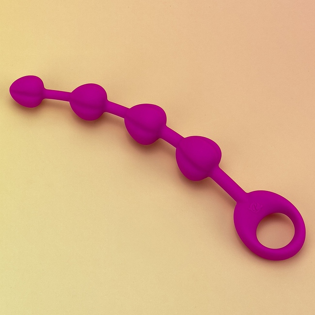 Product: Sensuous silicone anal beads