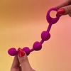 Sensuous silicone anal beads View #2