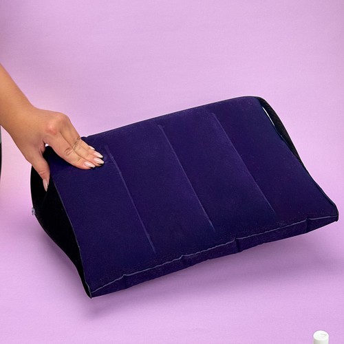 Inflatable position pillow