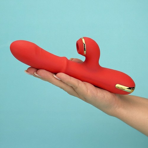 Kiss bliss - Clit sucking rabbit vibrator - EdenFantasys