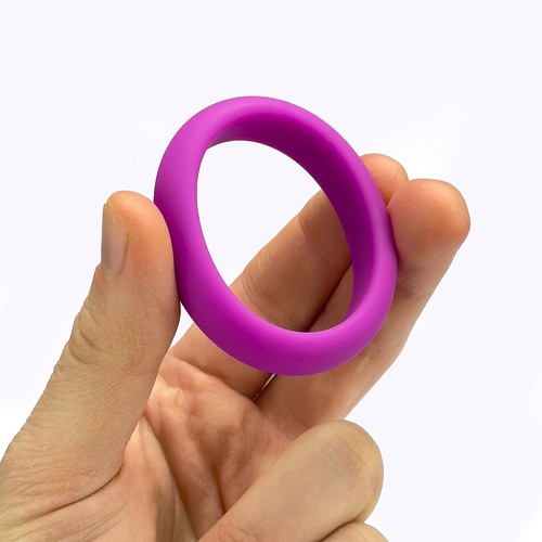 band vibrating ring Silicone Donut Cockring Cock Ring Wide Style 3/4
