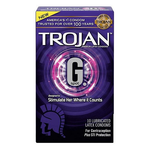 Product: Trojan G-spot condoms 10 pack