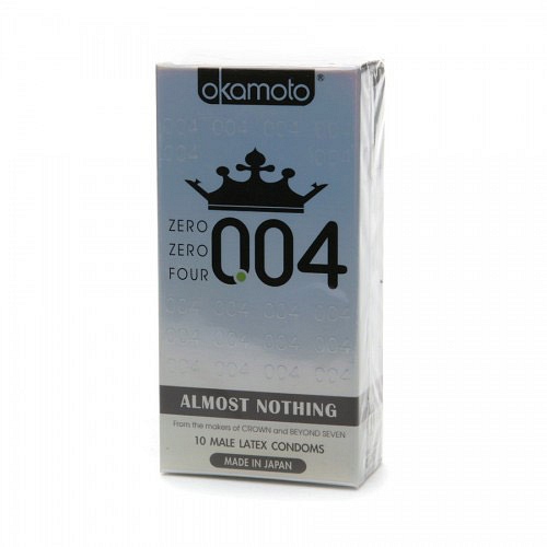 Product: Okamoto 004 Condom 10 pack