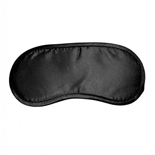 Product: Black satin blindfold