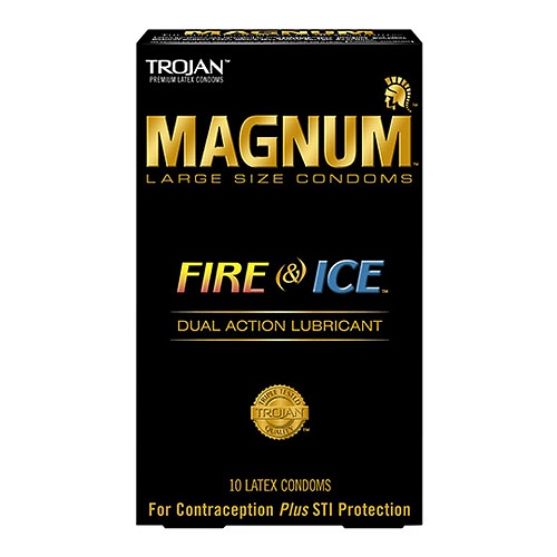 Product: Trojan magnum fire & ice lubricated