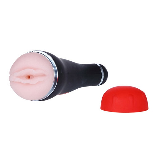 Product: Handsfree vibrating masturbator with detachable suction cup