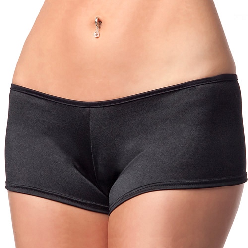 Product: Black lycra booty short