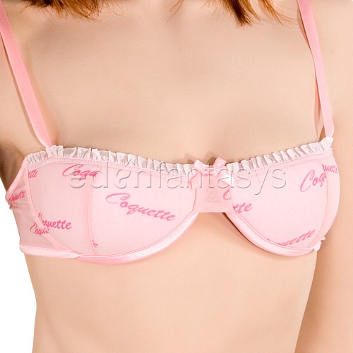 Product: Coquette print bra and panty