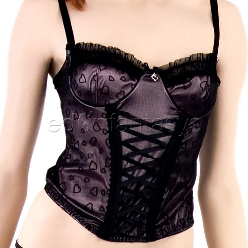 Product: Heart bustier with g-string