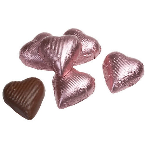 Product: SweetWorks milk chocolate heart - 1 piece