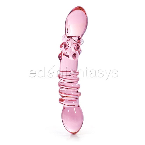 Product: Spiral and ribbed double dong