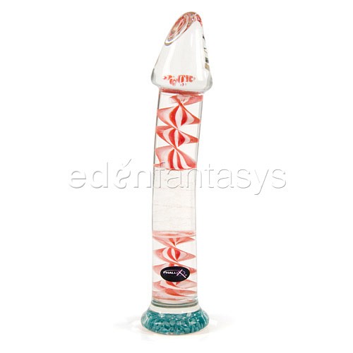 Product: Multi sectional inside out shaft glass dildo
