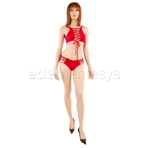 Product: Cropped cami and tanga shorts