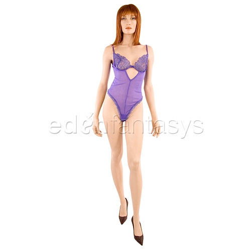 Product: Knit chiffon teddy