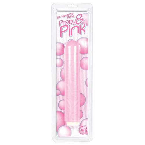 Product: Pretty pink vibrating dong