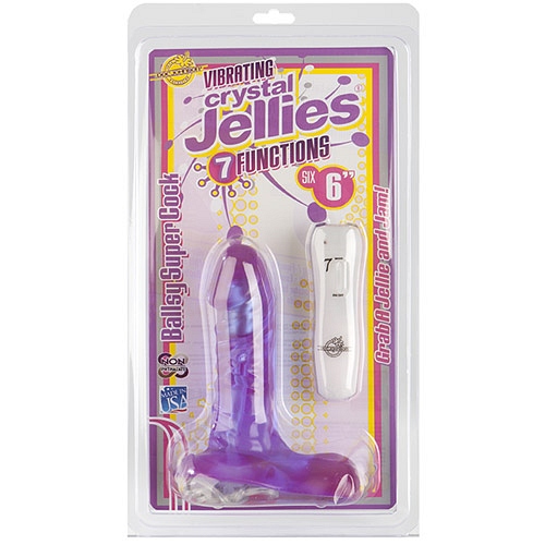 Product: Vibrating 6" ballsy cock