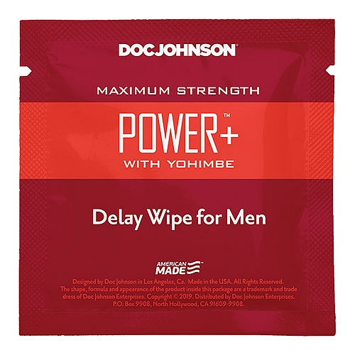 Product: Power+ wipes for men