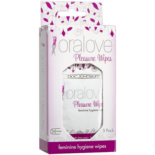 Product: Oralove pleasure wipes