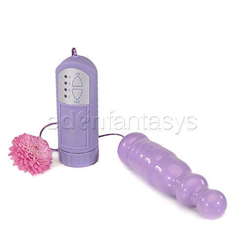 Vivid purple passion&trade; vibrating bumper - Anal vibrators