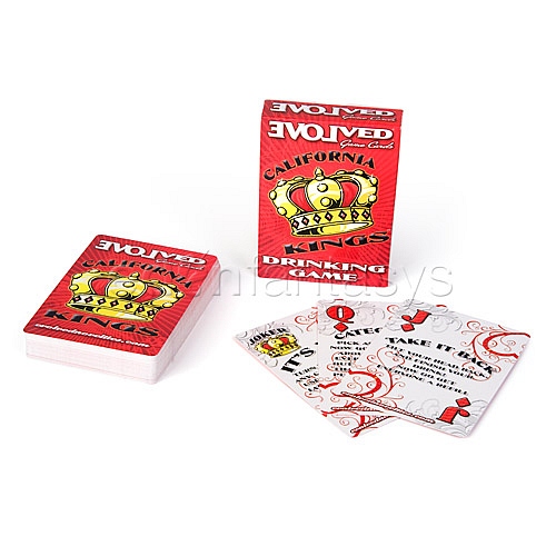 Product: California kings drinking game cards